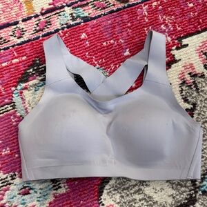 Lululemon Athletica Enlite high impact Light Gray Sports Bra 34C